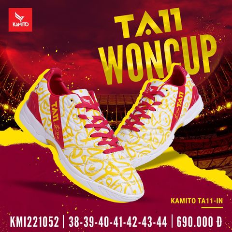  TUẤN ANH VÀ ĐÔI GIÀY TA11 WONCUP - GIÀY FUTSAL 