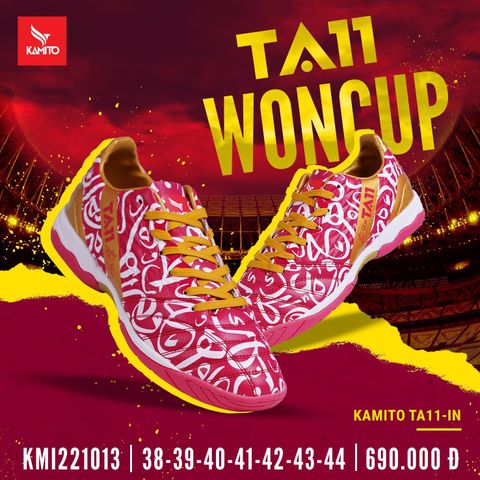  TUẤN ANH VÀ ĐÔI GIÀY TA11 WONCUP - GIÀY FUTSAL 