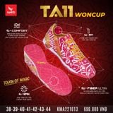  TUẤN ANH VÀ ĐÔI GIÀY TA11 WONCUP - GIÀY CỎ NHÂN TẠO 