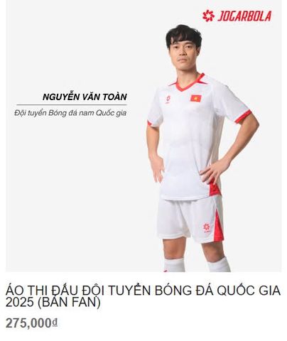  BỘ ÁO ĐỘI TUYỂN VIỆT NAM 2025 - BẢN FAN 