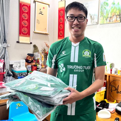  BỘ TRANG PHỤC THI ĐẤU CLB TRƯỜNG TƯƠI BÌNH PHƯỚC 