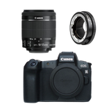  Canon Eos R+ Lens kit 18-55mm 
