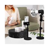  Bàn xoay sản phẩm 360 độ/14,5CM (Black) 