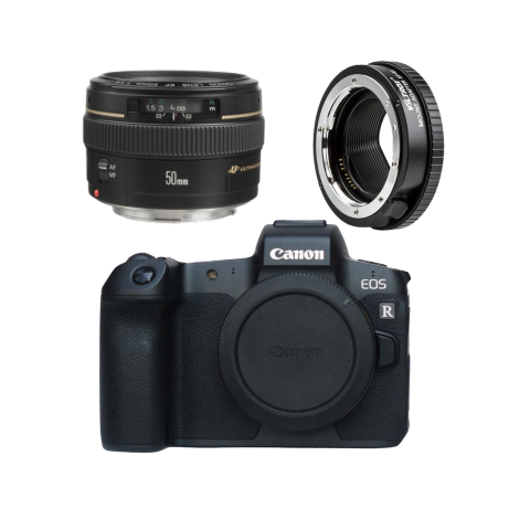  Canon Eos R+ Lens 50mm f1.4 