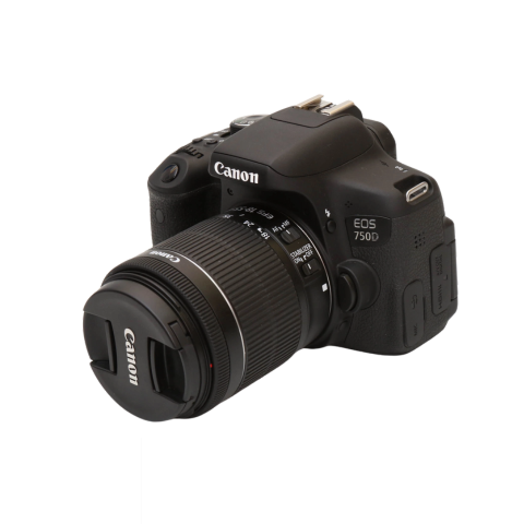  Canon 750D + Lens kit 18-55mm 