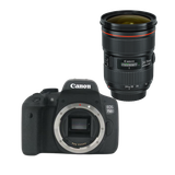  Canon 750D + Lens 24-70mm f2.8 