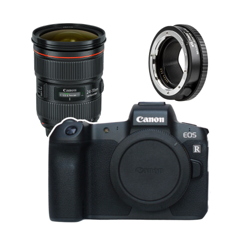  Canon Eos R + Lens 24-70mm f2.8 