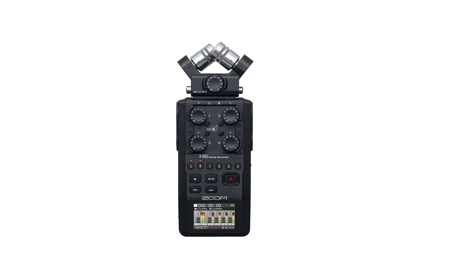  Máy Ghi Âm ZOOM H6 - Black 