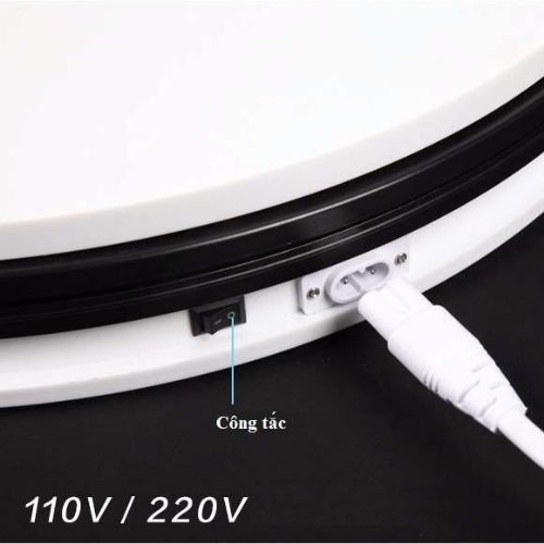  Bàn Xoay Sản Phẩm 360 độ (Đen) 
