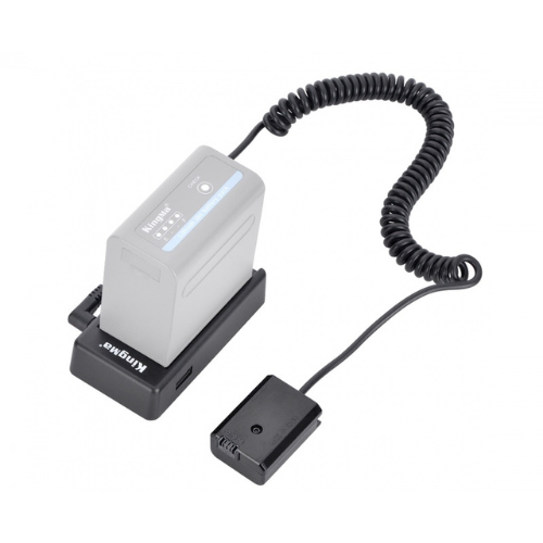  Đế Pin Ảo Canon, Sony (Pin Yummi Nguồn F970) 