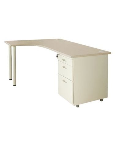 BLT18CT-HS1 Bàn lệch trái chân trụ có hộc