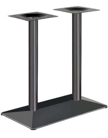 CBCF03-2 Chân bàn đôi, đế sơn đen