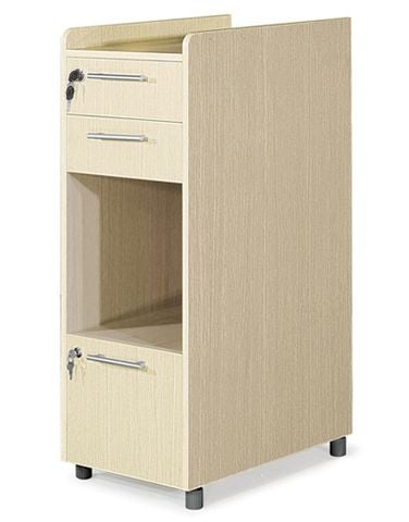 HG08 Hộc gỗ cao 3 ngăn kéo liền vách ngăn