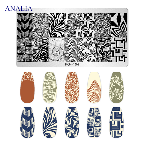  Khuôn in Nails FG Bằng Thép 
