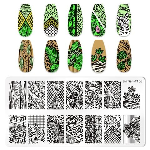  Khuôn in Nails JinTian Bằng Thép 