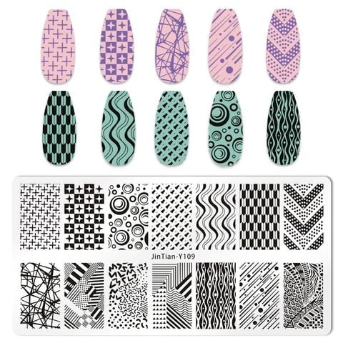  Khuôn in Nails JinTian Bằng Thép 