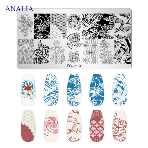  Khuôn in Nails FG Bằng Thép 