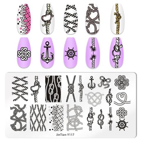  Khuôn in Nails JinTian Bằng Thép 