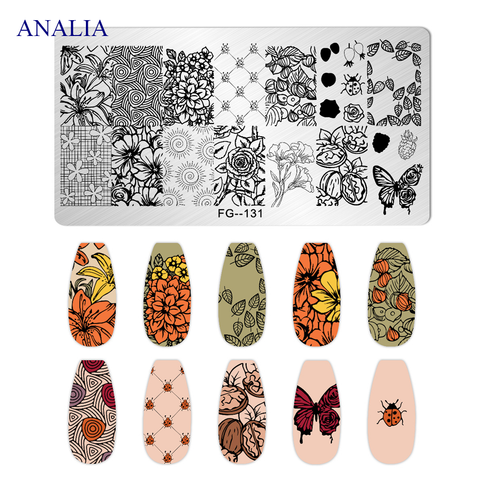  Khuôn in Nails FG Bằng Thép 