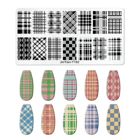  Khuôn in Nails JinTian Bằng Thép 