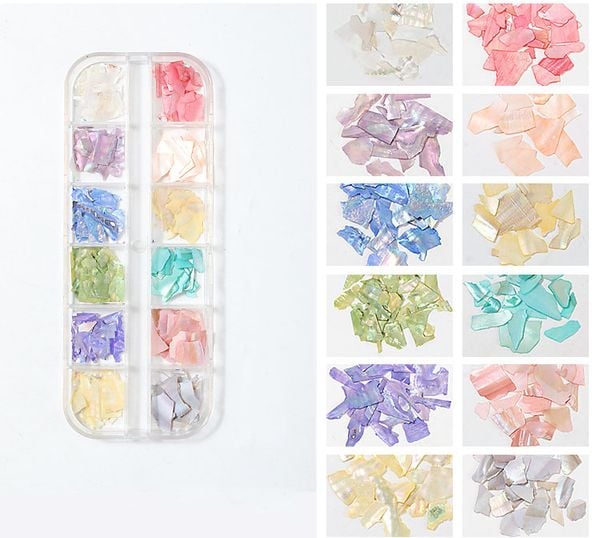  Xà Cừ Miếng Trang Trí Móng 