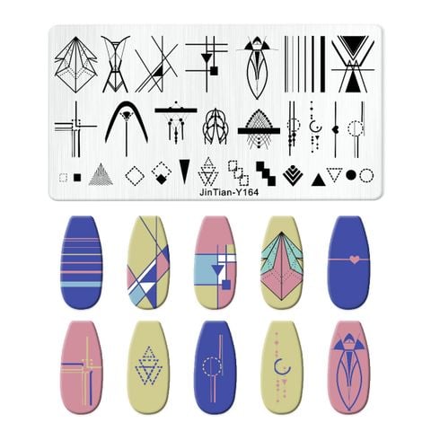  Khuôn in Nails JinTian Bằng Thép 