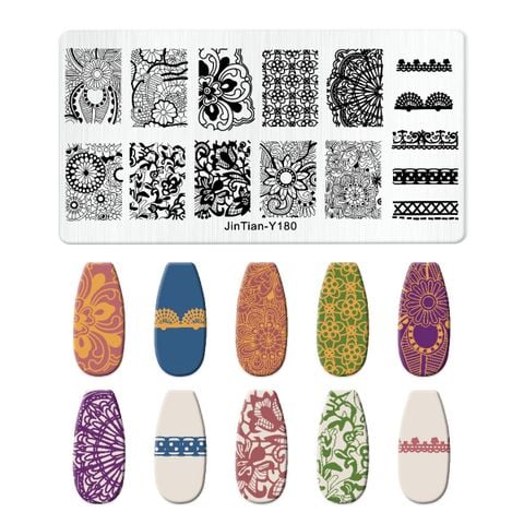  Khuôn in Nails JinTian Bằng Thép 