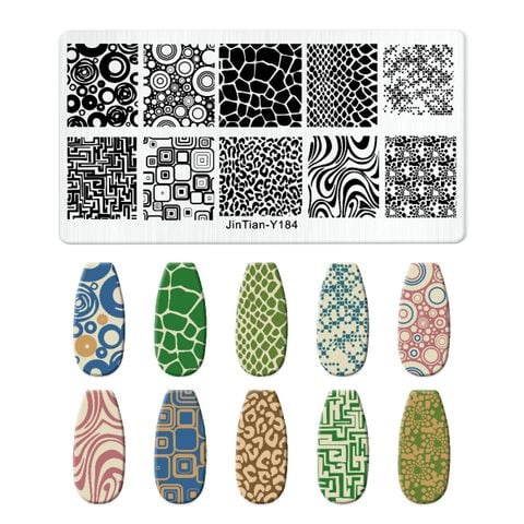  Khuôn in Nails JinTian Bằng Thép 