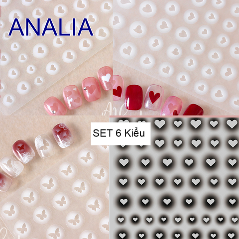  Sticker Nail Hàn Quốc - Aha 