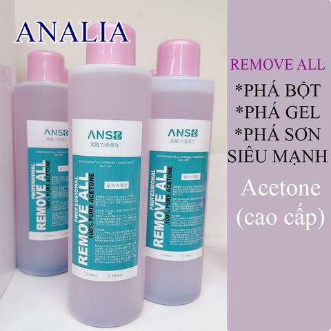  Nước Ủ Tháo Bột + Gel ANSC - Remove All 