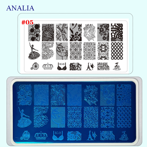  Khuôn in Nails BC Bằng Thép 