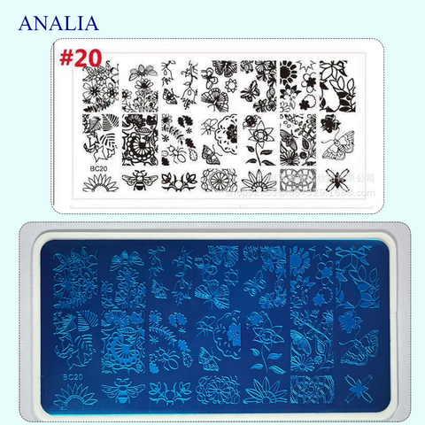  Khuôn in Nails BC Bằng Thép 