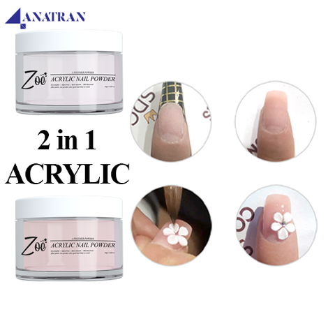  Bột Đắp Hoa Nối Móng Tay Zoe 