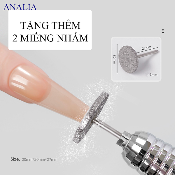  Đầu Mài Cắt Ngắn Bột - Gel 