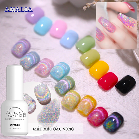  Sơn Gel Mắt Mèo ANSC 