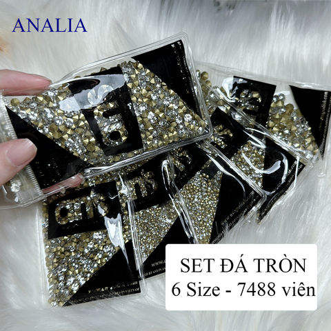  Đá Khối Nail SET Chân Nhọn 