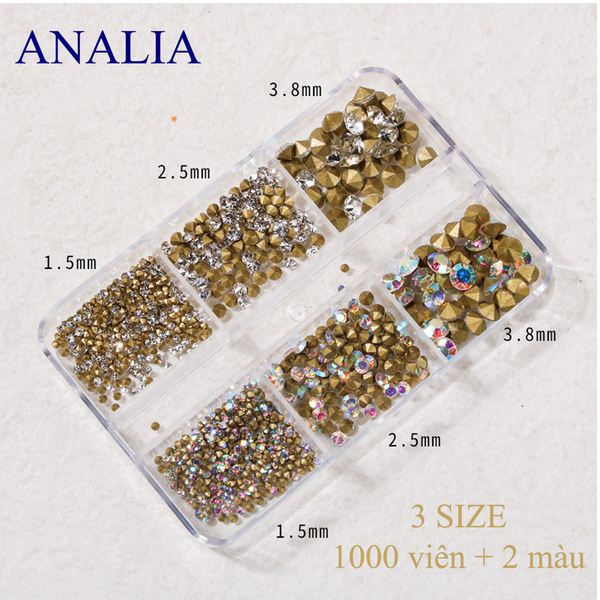  Đá Khối Nail SET Chân Nhọn 