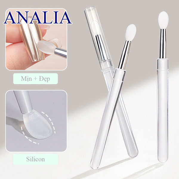  Cọ Chà Bột Tráng Gương Silicon 