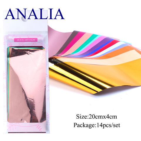  Foil Nail Dán Móng Trang Trí 