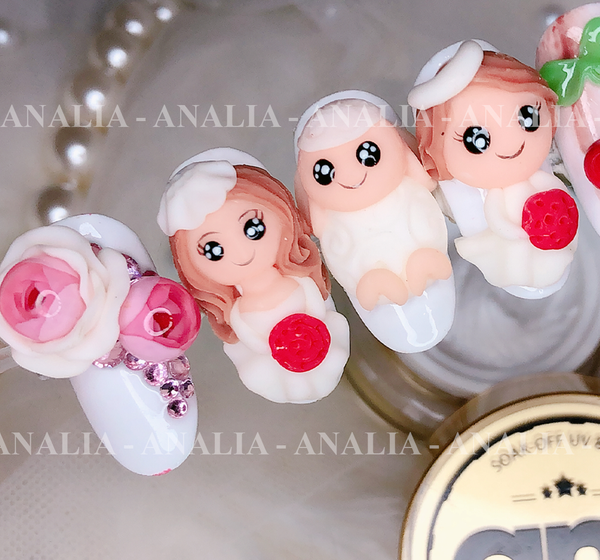  Nghệ Thuật Vẽ Cọ Nổi 4D Gel 