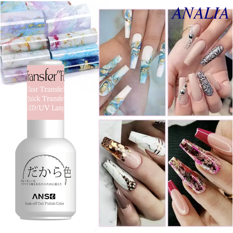  Gel Dán Foil ANSC Làm Nail 