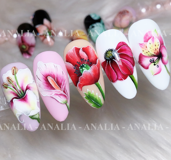  Nghệ Thuật Vẽ Cọ Râu Chuyên Đề Hoa Tả Thực 