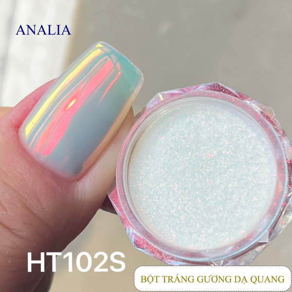  Bột Tráng Gương Cực Quang Làm Nails 