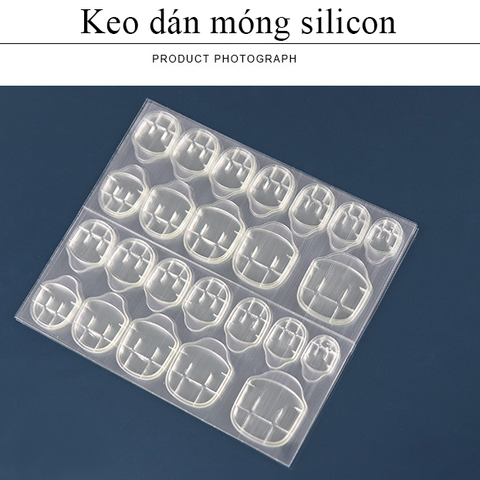  Miếng Keo Dán Móng Giả Trong Suốt 