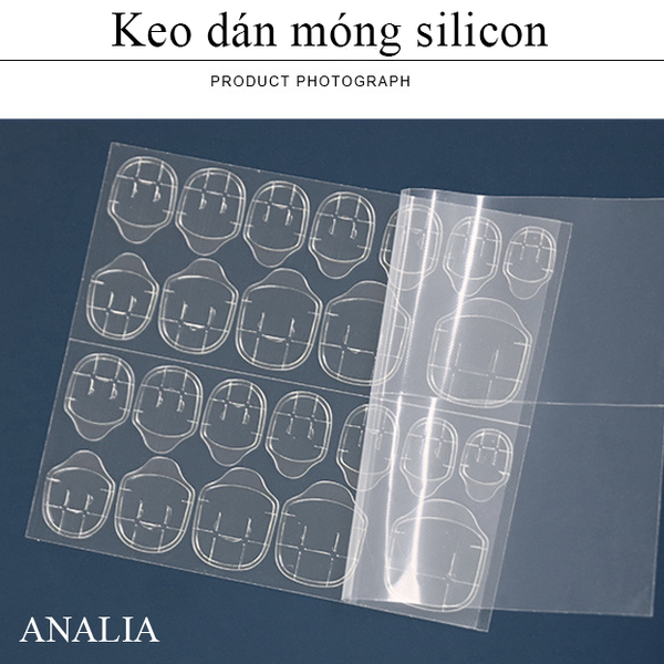  Miếng Keo Dán Móng Giả Trong Suốt 
