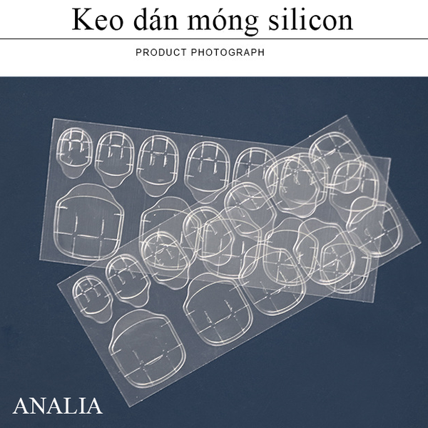  Miếng Keo Dán Móng Giả Trong Suốt 