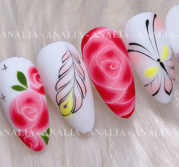  Nghệ Thuật Vẽ Gel Loang 