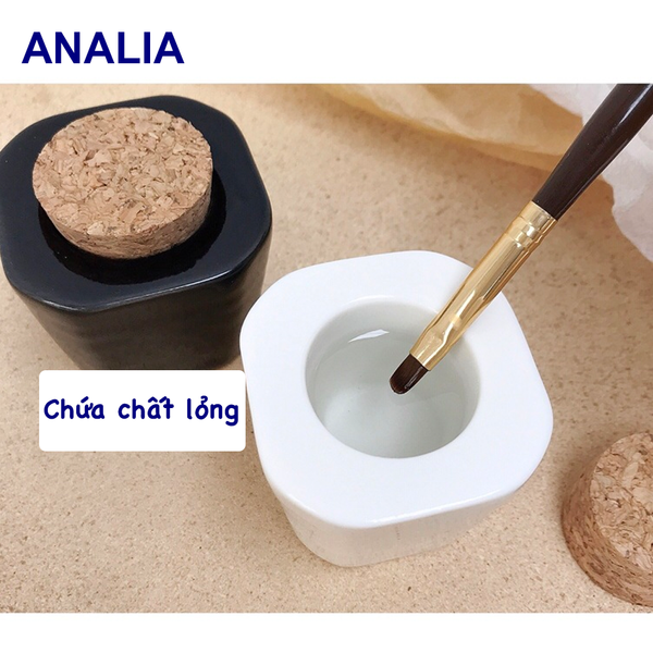  Ly Đựng Nước Rữa Cọ Vẽ Móng Tay 