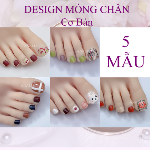  Khoá Học Design Móng Chân 01 