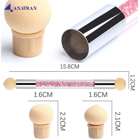 Mút Dặm Ombre Dạng Cây 2 Đầu 